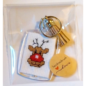 Reindeer Keyring